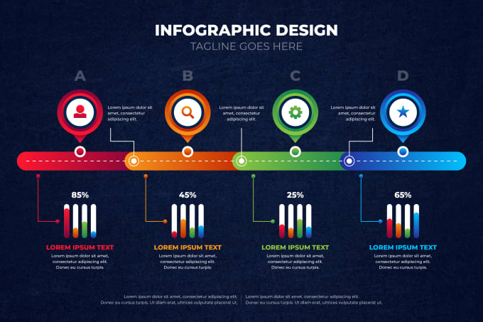 Gig Preview - Do any infographic design work