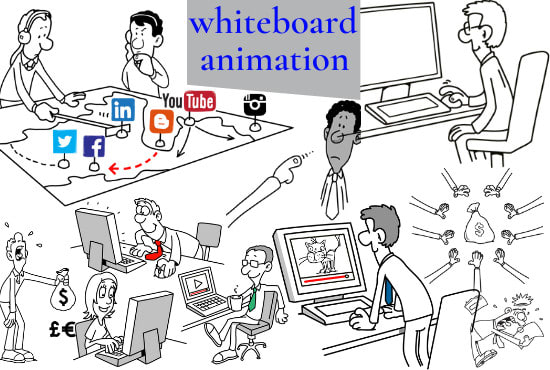 Gig Preview - Create an attractive whiteboard animation video for you