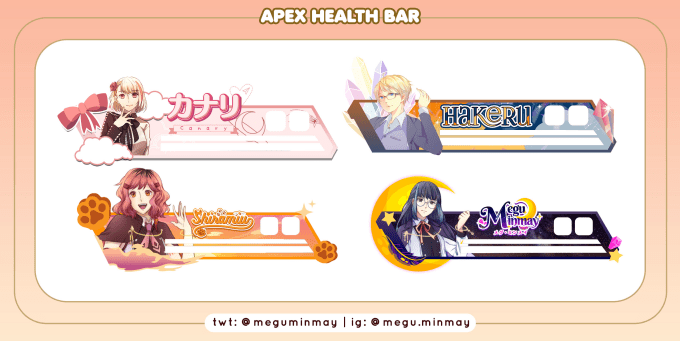 Gig Preview - Make apex health bar overlay