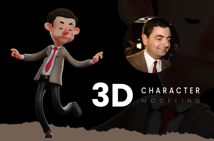 Gig Preview - Create fantastic cartoon 3d modeling character from your photos