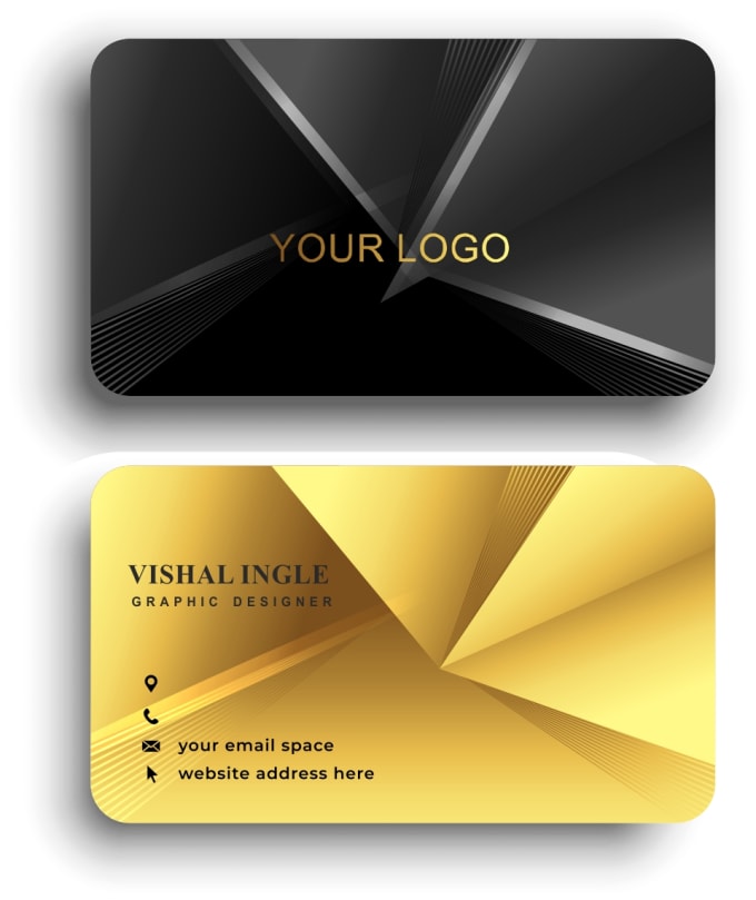 Gig Preview - Do luxury, foil, boutique, gold,embossed, premium business card,