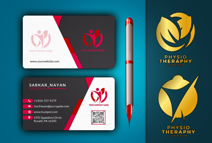 Gig Preview - Do luxury,  modern, minimalist business cards and  logo design