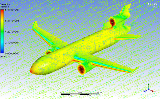 Gig Preview - Do cfd, fea, and thermal analysis in ansys and solidworks