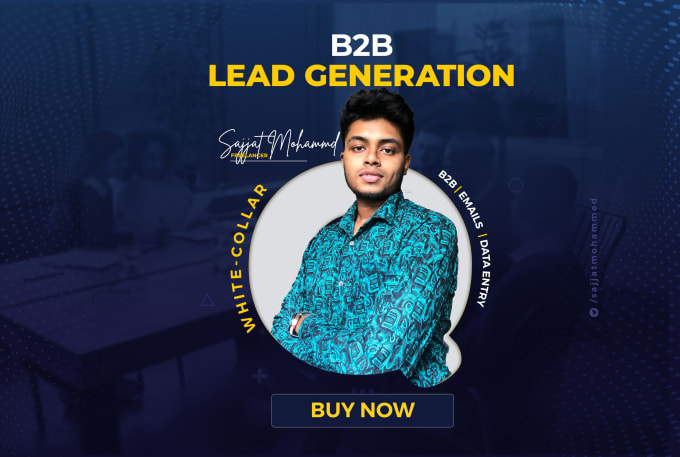 Gig Preview - Do b2b lead generation and find targeted emails