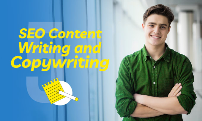 Gig Preview - Give SEO content writing and copywriting services for websites