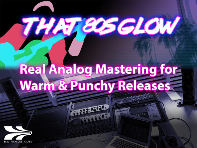 Bestseller - offer major label analog mastering to indie synthwave and city pop artists