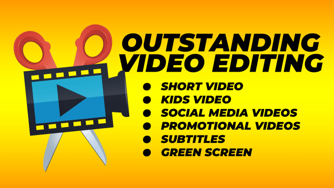 Gig Preview - Do outstanding video editing