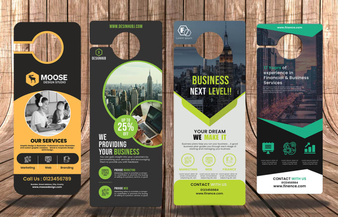 Gig Preview - Design lawn care door hangers, rack card, dl flyer in 24 hours