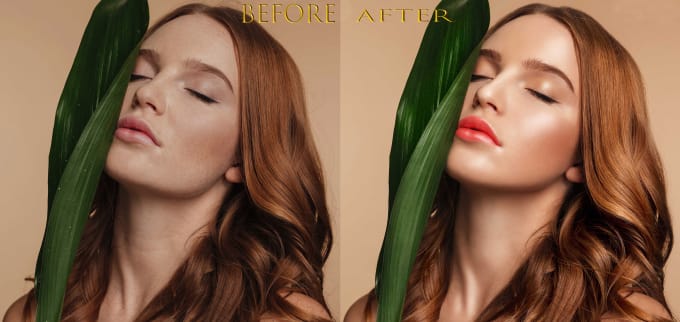 Gig Preview - Professionally photo retouch, fashion beauty, photo editing