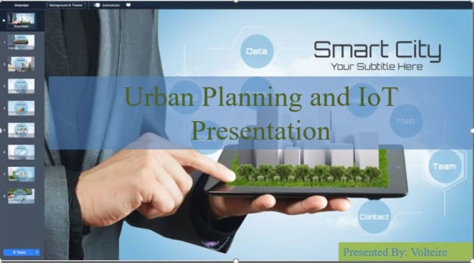 Gig Preview - Create urban planning powerpoint presentation and data entry