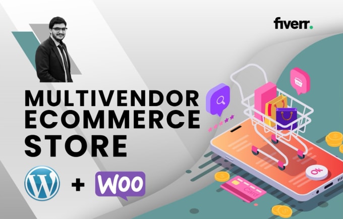 Gig Preview - Design multivendor store ecommerce wordpress website