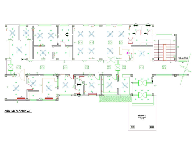 Gig Preview - Draw electrical and plumbing drawings for city permit