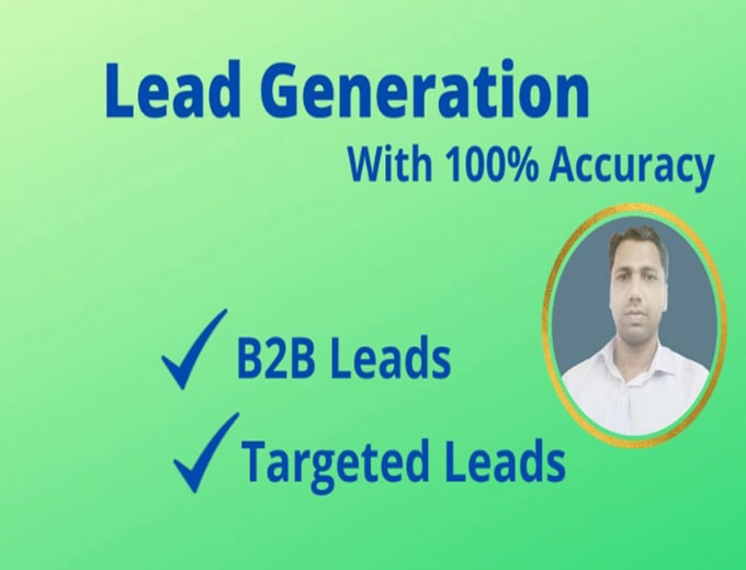 Gig Preview - Do b2b lead generation and targeted lead generation