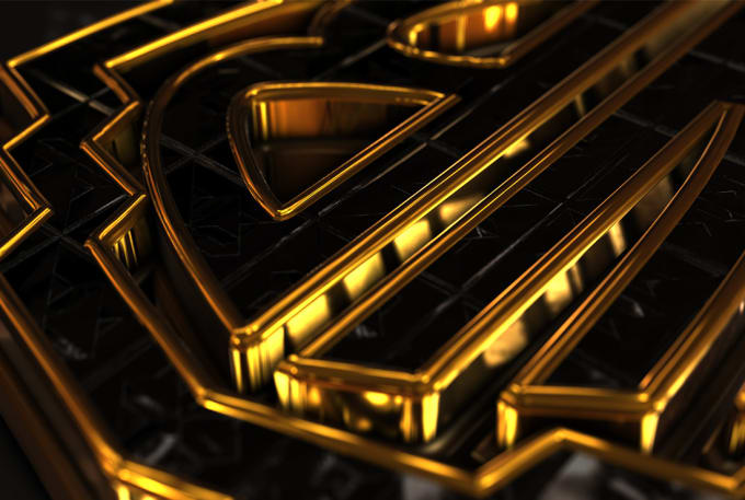 Gig Preview - Create 3d gold cinematic epic logo  intro