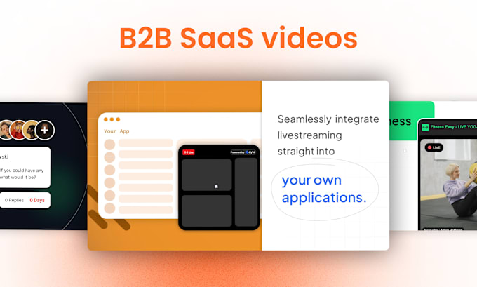 Gig Preview - Design videos for saas and b2b startups