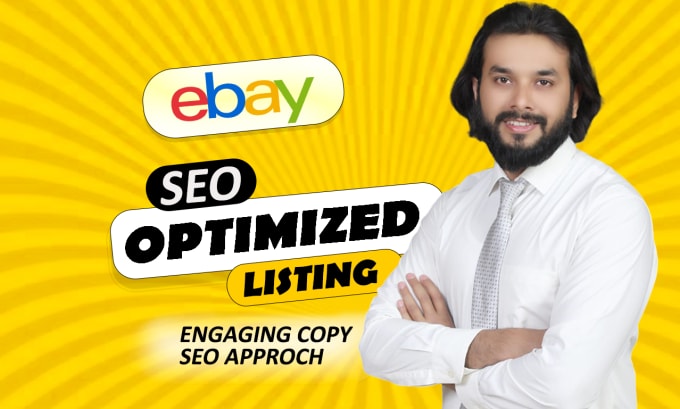 Gig Preview - Create top ebay SEO optimized listings