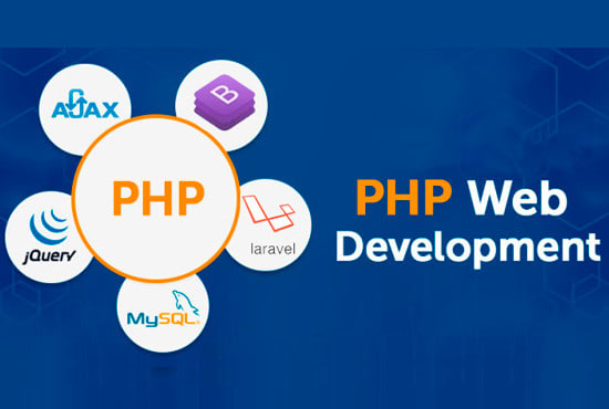 Gig Preview - Be your PHP, laravel, web developer