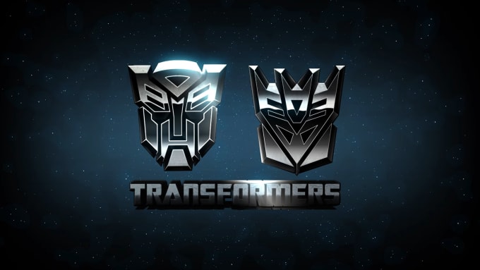 Gig Preview - Create transformers logo animation video