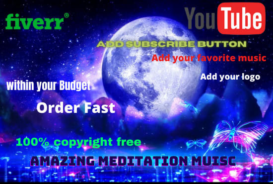 Gig Preview - Create meditation  relaxing music video loop