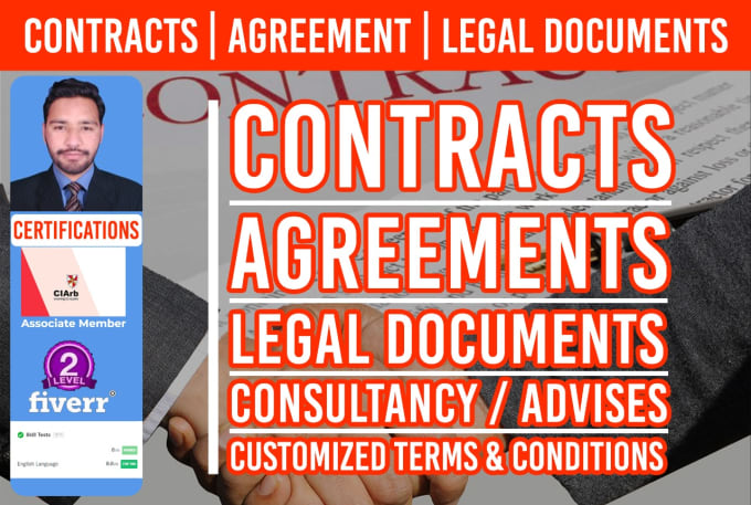 Bestseller - write your contract,agreement and other legal documents