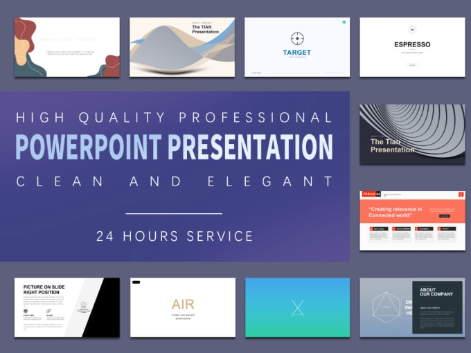 Gig Preview - Design impressive presentations in PPT, PDF, pptx, and google slide