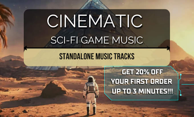 Gig Preview - Make epic cinematic scifi game music tracks