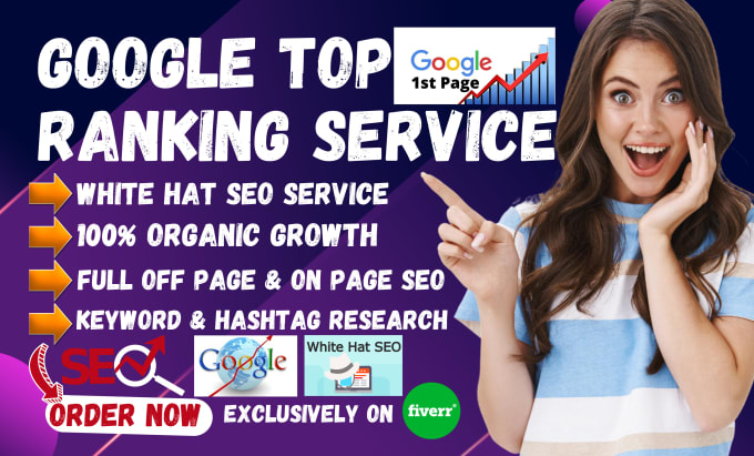 Gig Preview - Provide google top ranking service with white hat seo