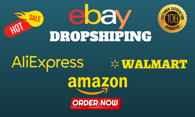 Gig Preview - Do amazon to ebay dropshipping top trending listings