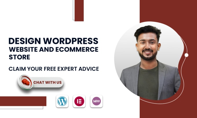 Gig Preview - Design and develop wordpress website and ecommerce store