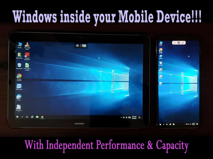 Gig Preview - Add windows to your mobile or tablet