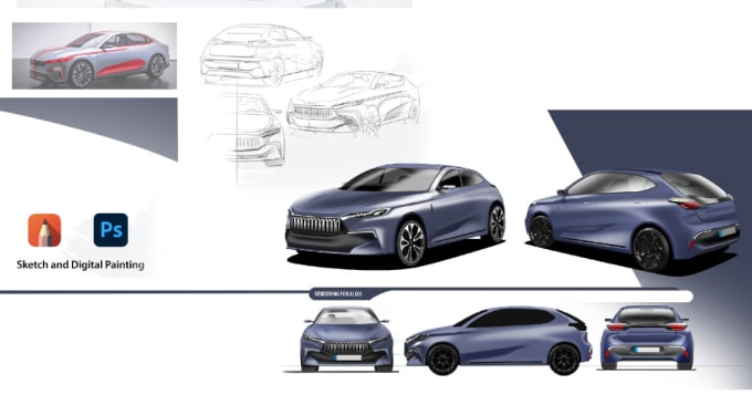 Gig Preview - Concept sketch car design