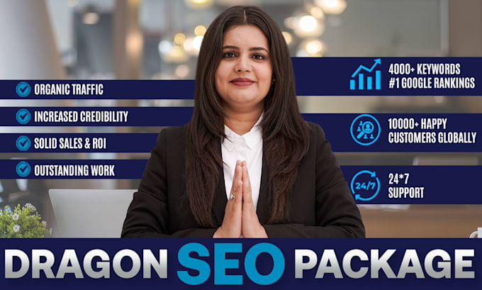 Gig Preview - Do dragon white hat off page SEO package with high quality backlinks building