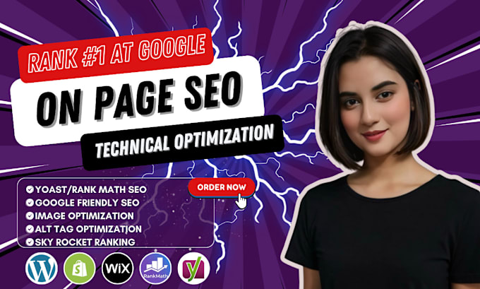 Gig Preview - Do onpage SEO and technical optimization services for wordpress and shopify