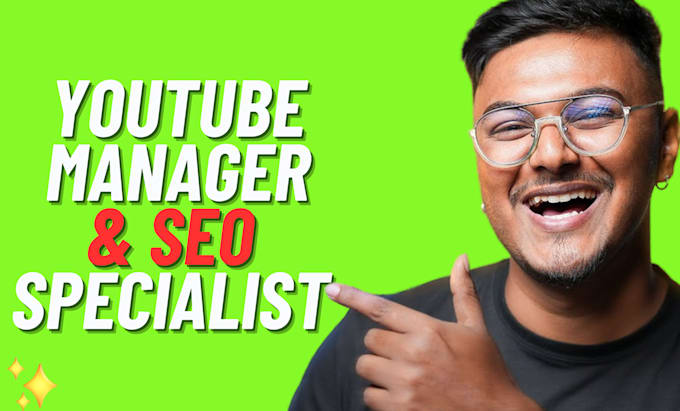 Gig Preview - Be your youtube manager and growth expert