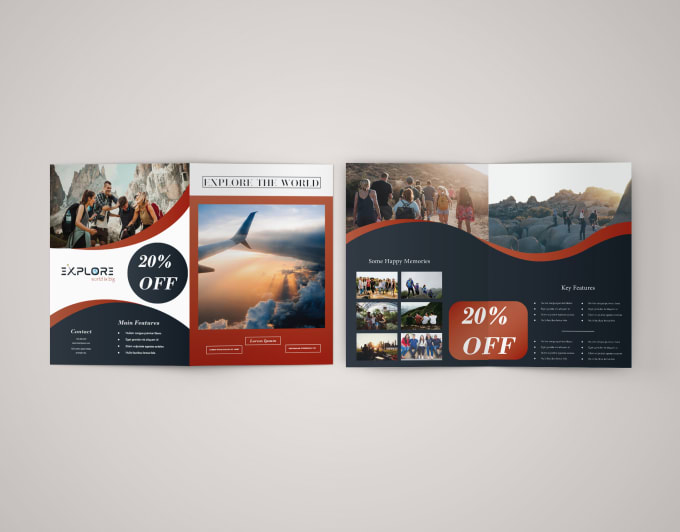 Gig Preview - Design brochure, flyer, annual report, booklet, catalog