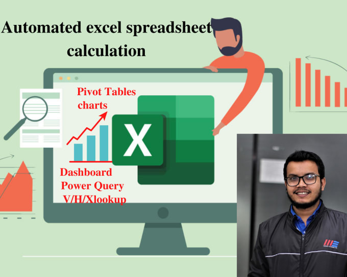 Gig Preview - Calculate excel spreadsheet using custom formulas and functions