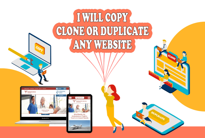 Gig Preview - Copy clone or duplicate any website