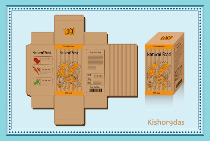 Gig Preview - Design shipping custom box, carton box, medicine pack, kraft packaging, mailer