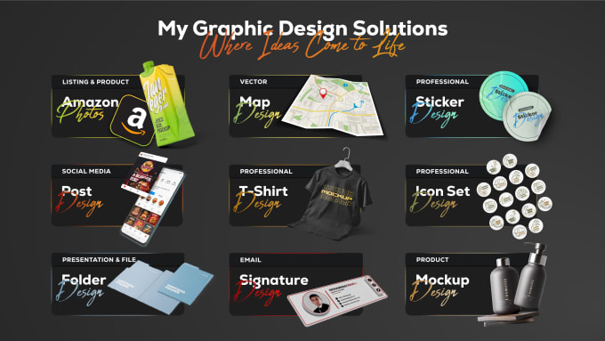 Gig Preview - Professionally handle any graphic design or logo project