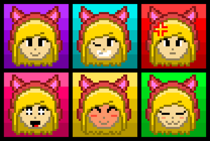 Gig Preview - Create pixel art emotes for you