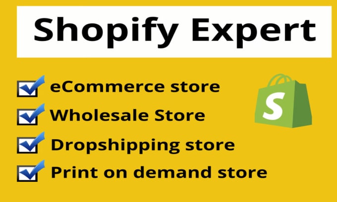 Gig Preview - Be your shopify store designer, shopify expert developer, shopify custom coder