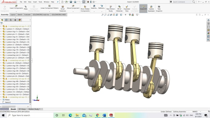 Gig Preview - Make 3d modeling and 2d drawing using solidworks, creative invent