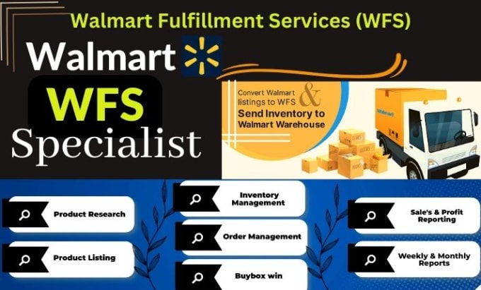 Gig Preview - Be your walmart dropshipping wfs, bulk listing expert VA