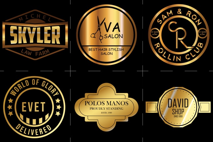 Gig Preview - Do seal stamp vintage retro web badge award certification business logo design