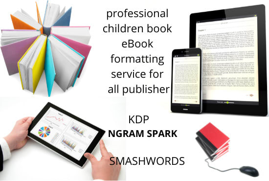 Gig Preview - Do children book and ebook formatting