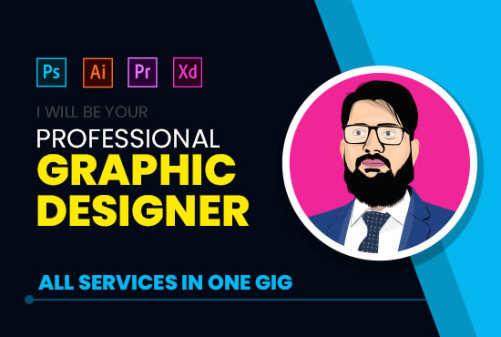 Be Your Professional Graphic Designer for Web or Print