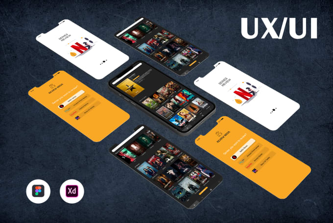 Gig Preview - Do UX UI or prototype for your mobile app