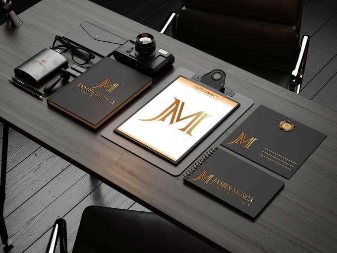 Gig Preview - Create initial letter monogram logo design personal branding