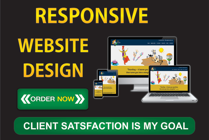 Bestseller - design a responsive wordpress website for your business