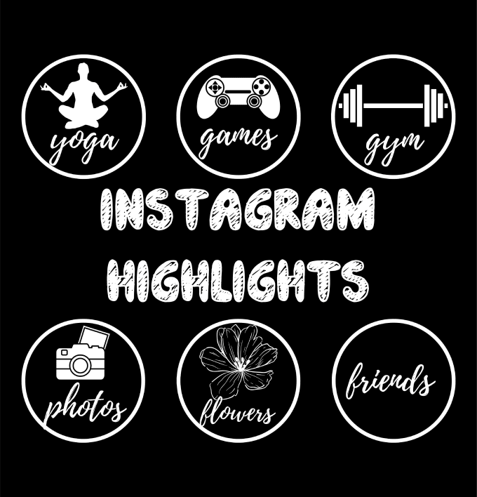 Bestseller - design a instagram highlight story icons